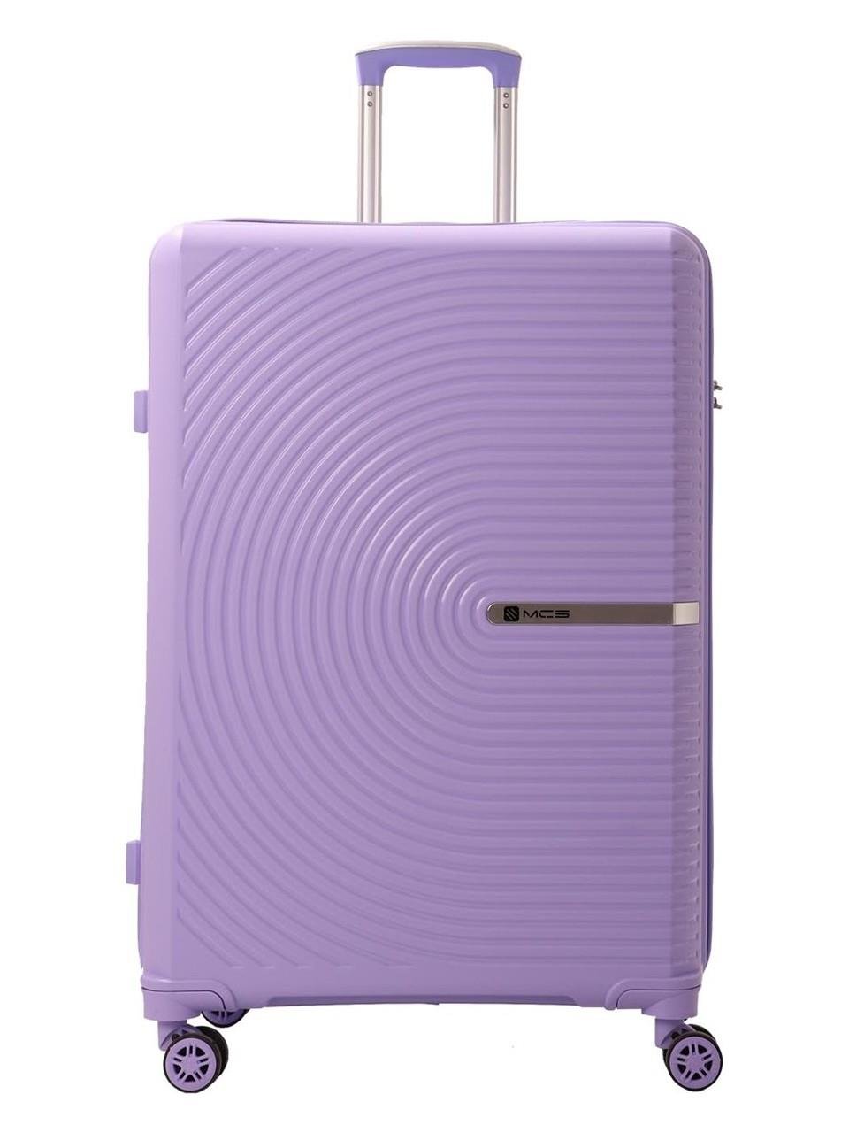 Mçs Polipropilen Valiz V374 55 CM Kabin Boy Lila