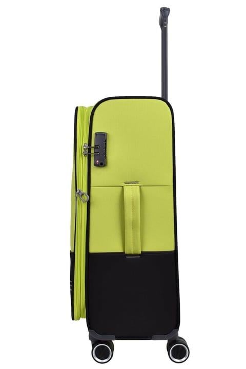 Pierre Cardin Ultra Light Hafif Lüx Kumaş Orta Boy Valiz Yeşil PC8200
