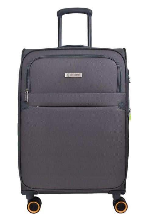 Pierre Cardin Ultra Light Hafif Lüx Kumaş Orta Boy Valiz Gri PC6000