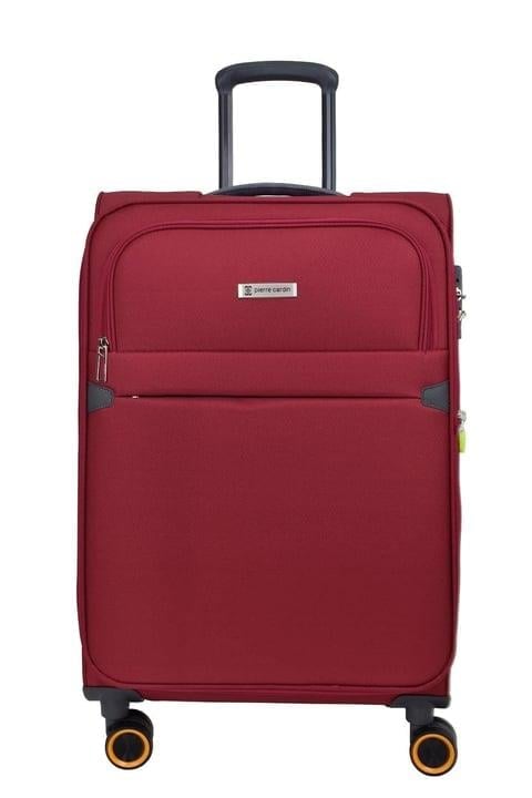 Pierre Cardin Ultra Light Hafif Lüx Kumaş Orta Boy Valiz Bordo PC6000