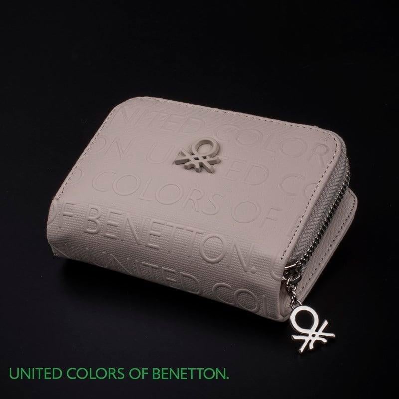 United Colors Of Benetton BNT734 Bej Kadın Cüzdanı