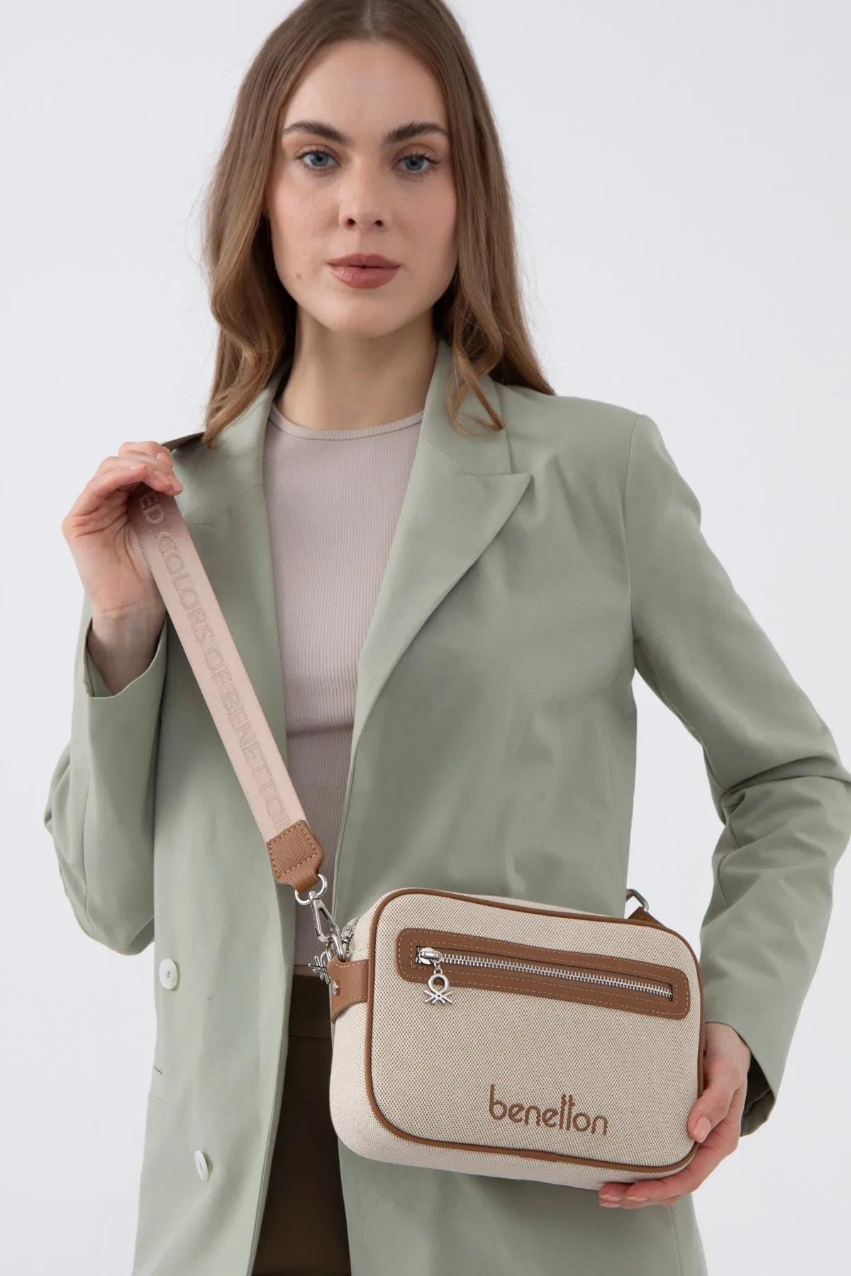 United Colors of Benetton KADIN ÇAPRAZ ÇANTA CAMEL BNT1540