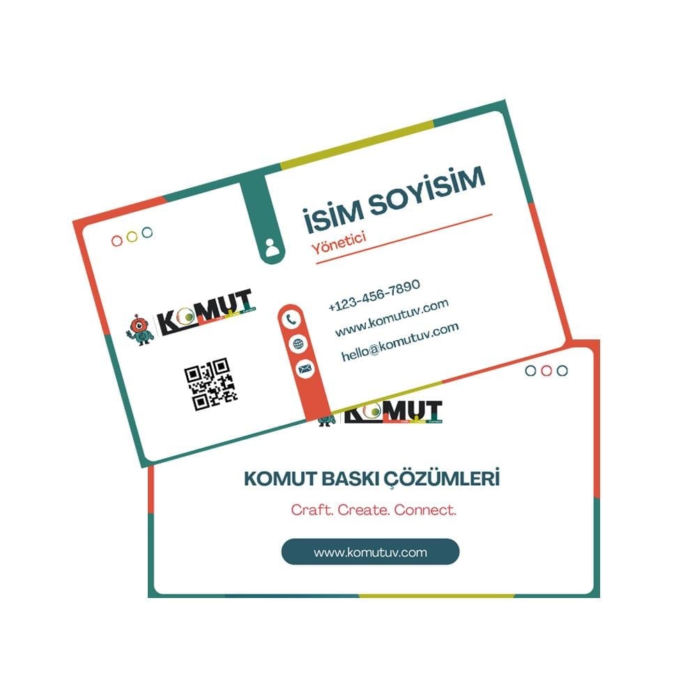 PVC Kartvizit - Kredi Kartı Formatında Dayanıklı