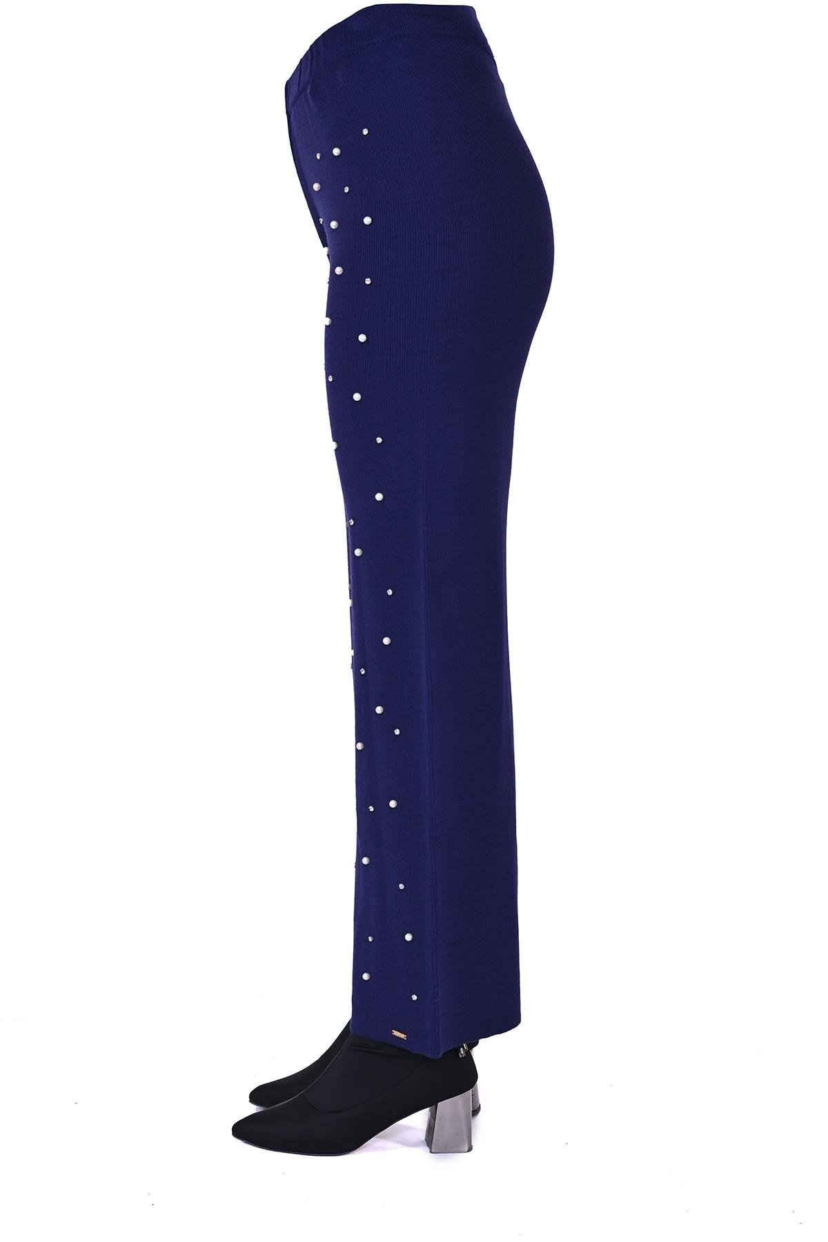 İnci Triko Pantolon LACİVERT