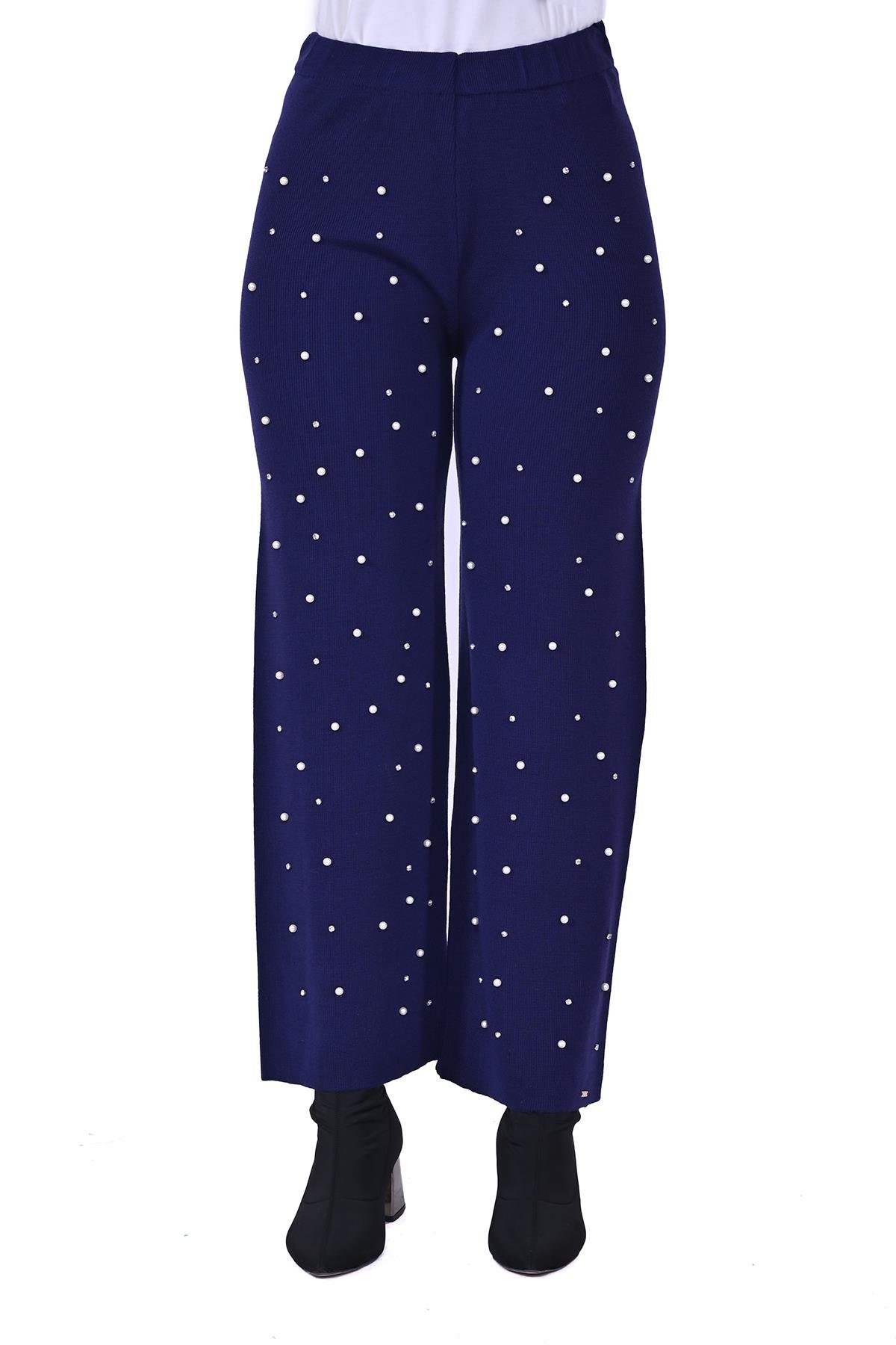 İnci Triko Pantolon LACİVERT