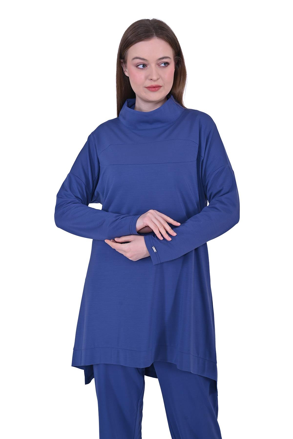 Kulaklı Pantolon Takım İNDİGO