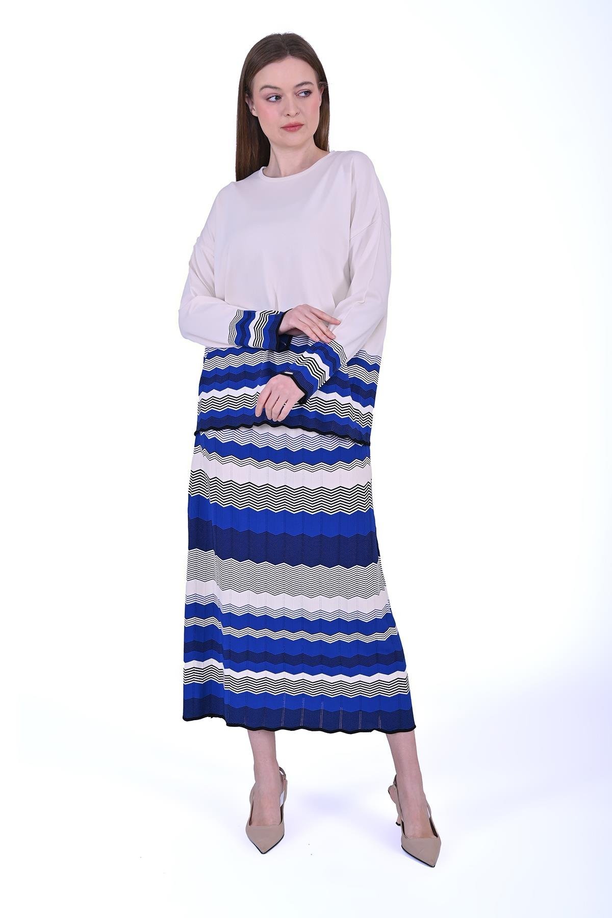 Zikzak Triko Tunik SAX