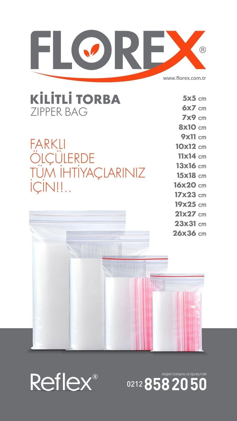 Florex 11x14cm Kilitli Torba - F-1021