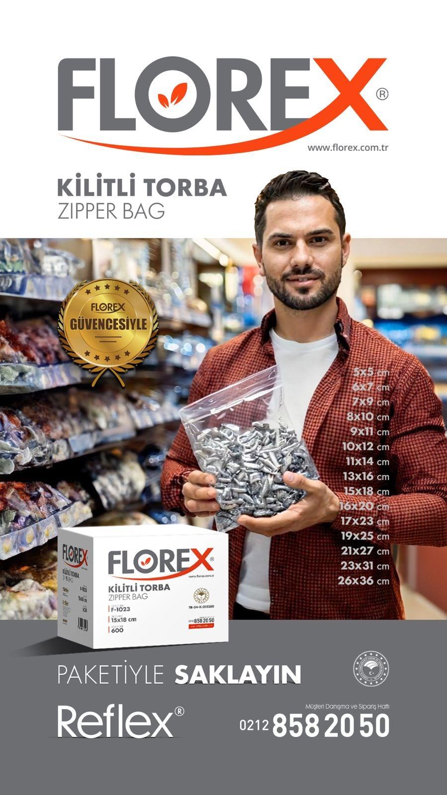Florex 11x14cm Kilitli Torba - F-1021