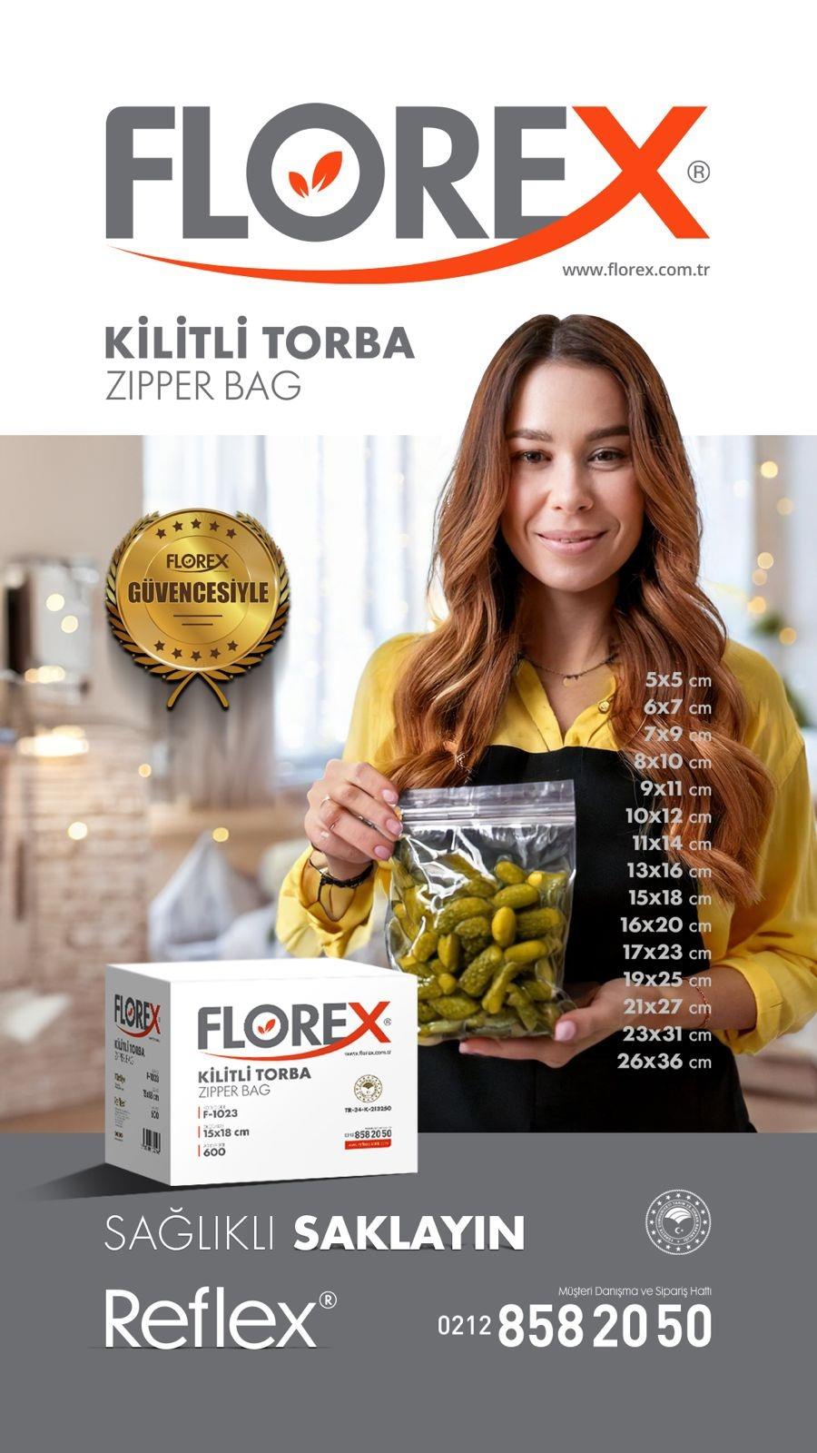 Florex 11x14cm Kilitli Torba - F-1021
