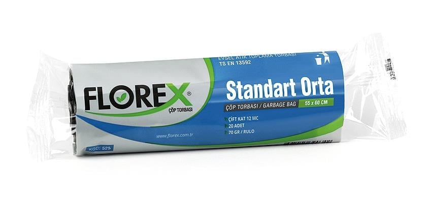 Klasik Seri Standart Orta Çöp Torbası Yıldız Katlama Kod 525