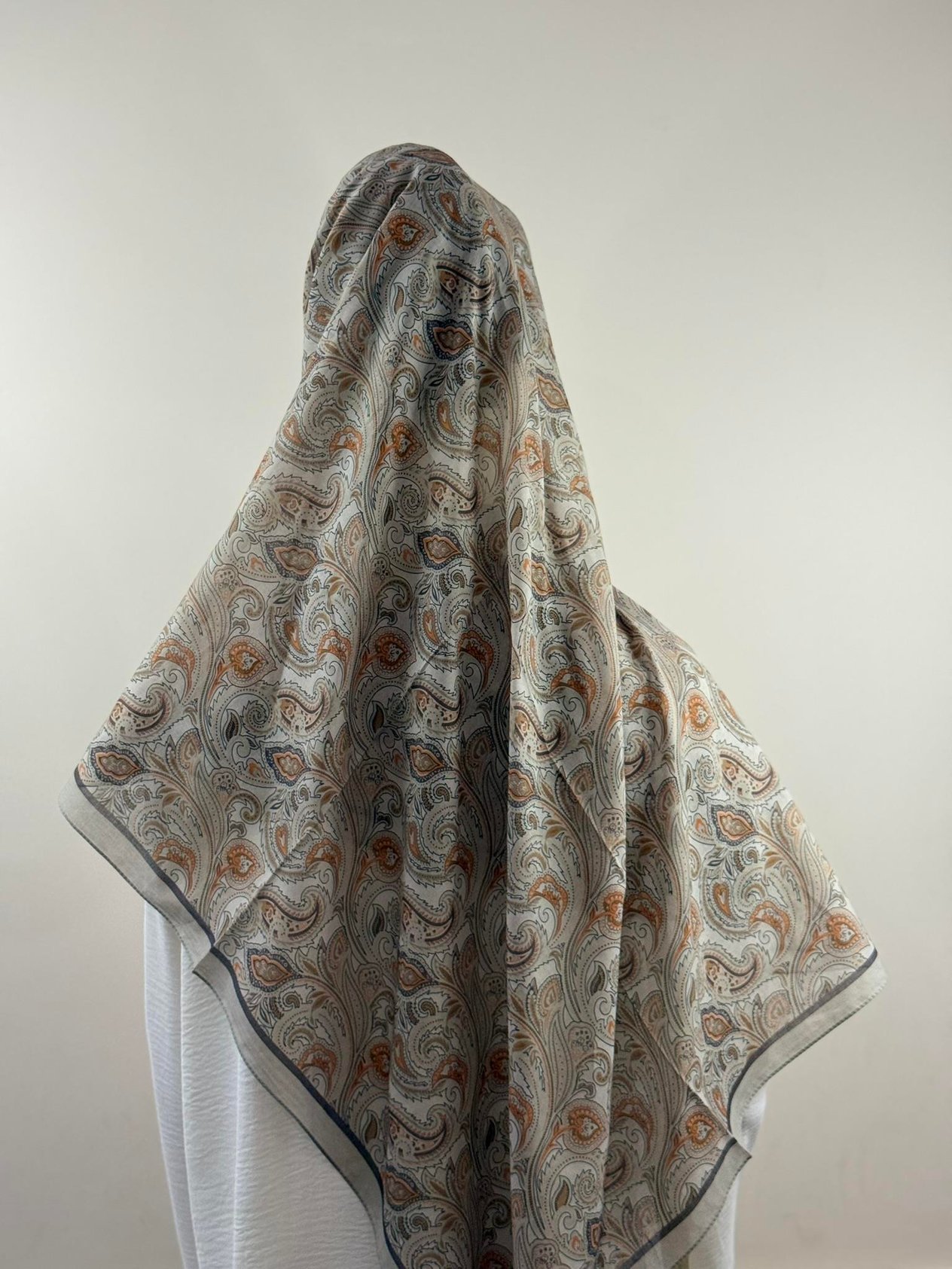 Silk Home | Nariya Şal - Buz Mavisi Tarçın