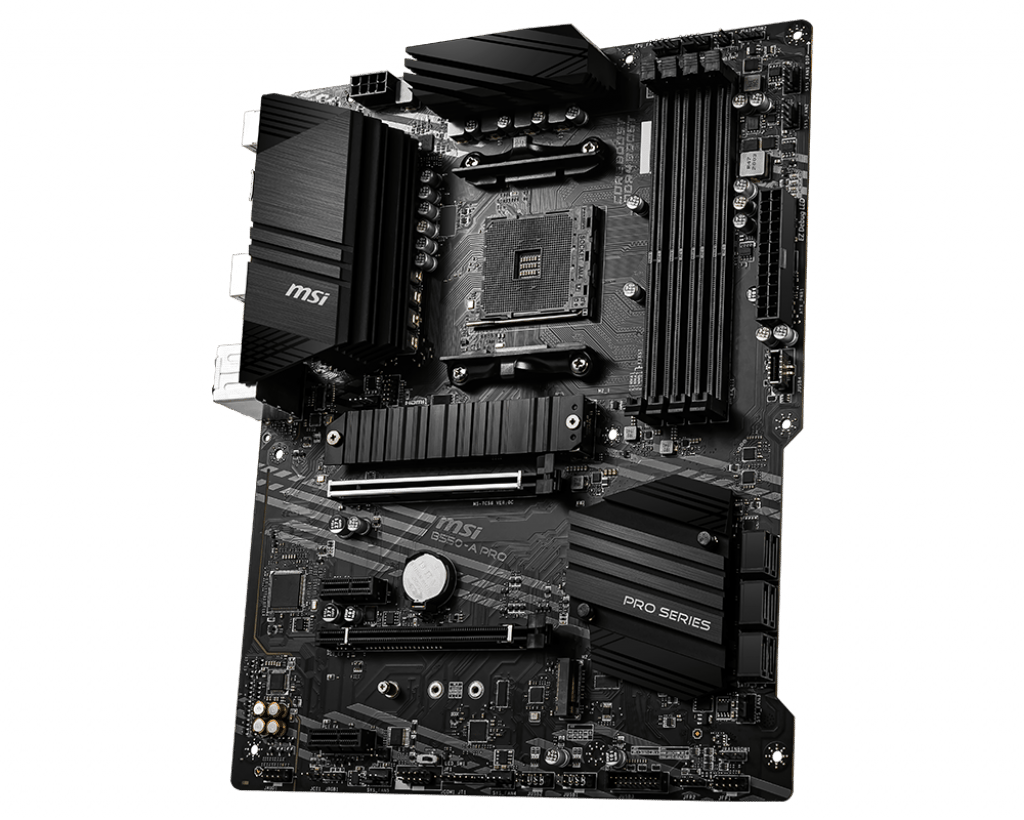 MSI B550-A PRO DDR4 3200MHZ 1XHDMI 1XDP 2XM.2 USB 3.2 ATX AM4 (3.NESİL İŞLEMCİ UYUMLU)