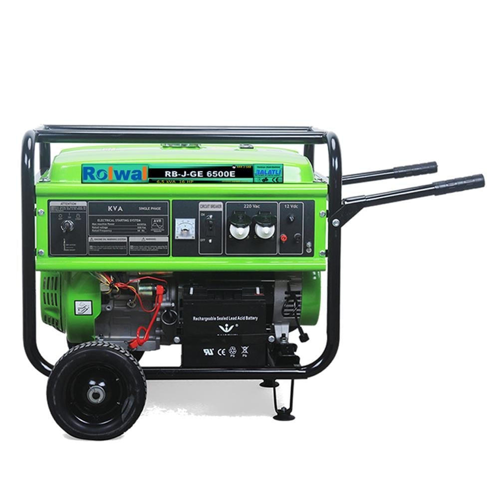Rolwal 7 kVA Benzinli Jeneratör Monofaze RB-J-GE6500E