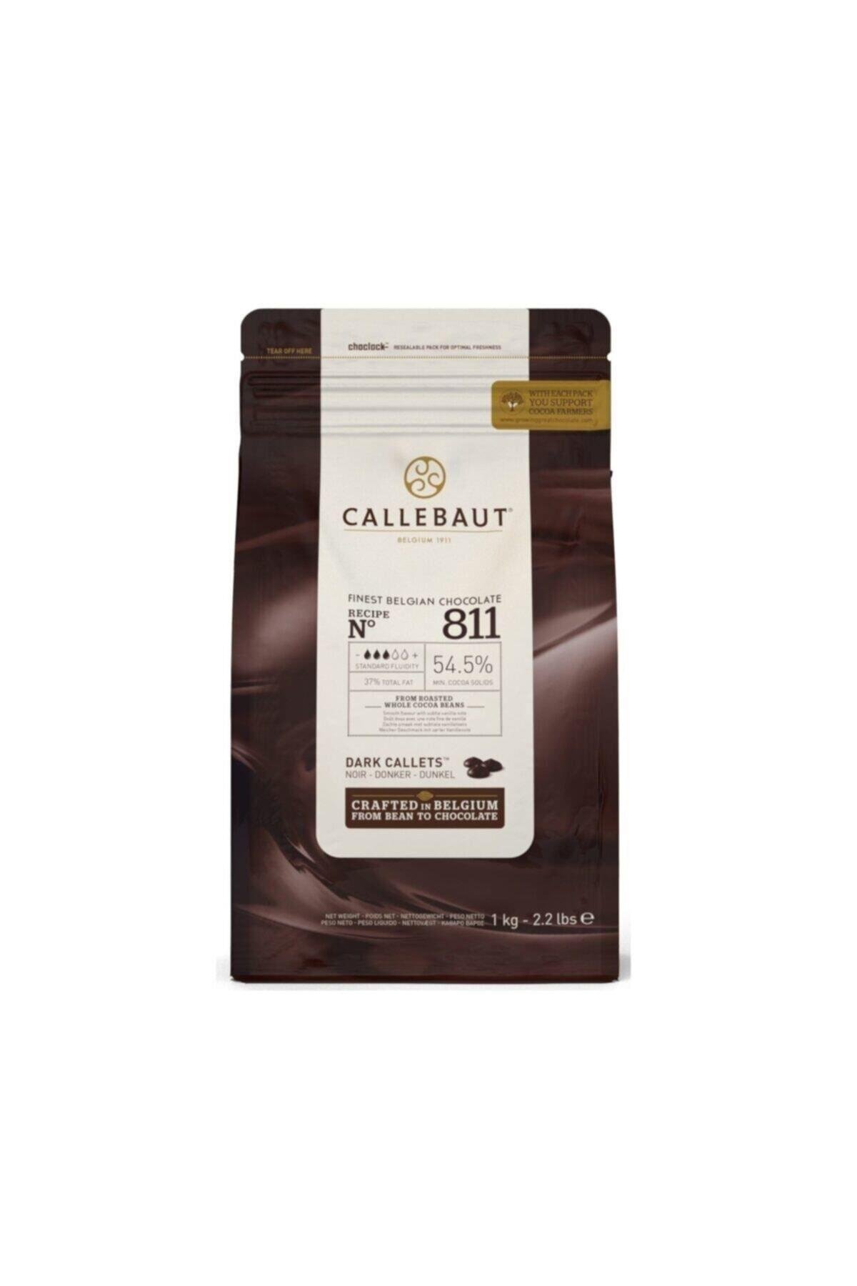Callebaut 811 Bitter Drop Çikolata 1 Kg