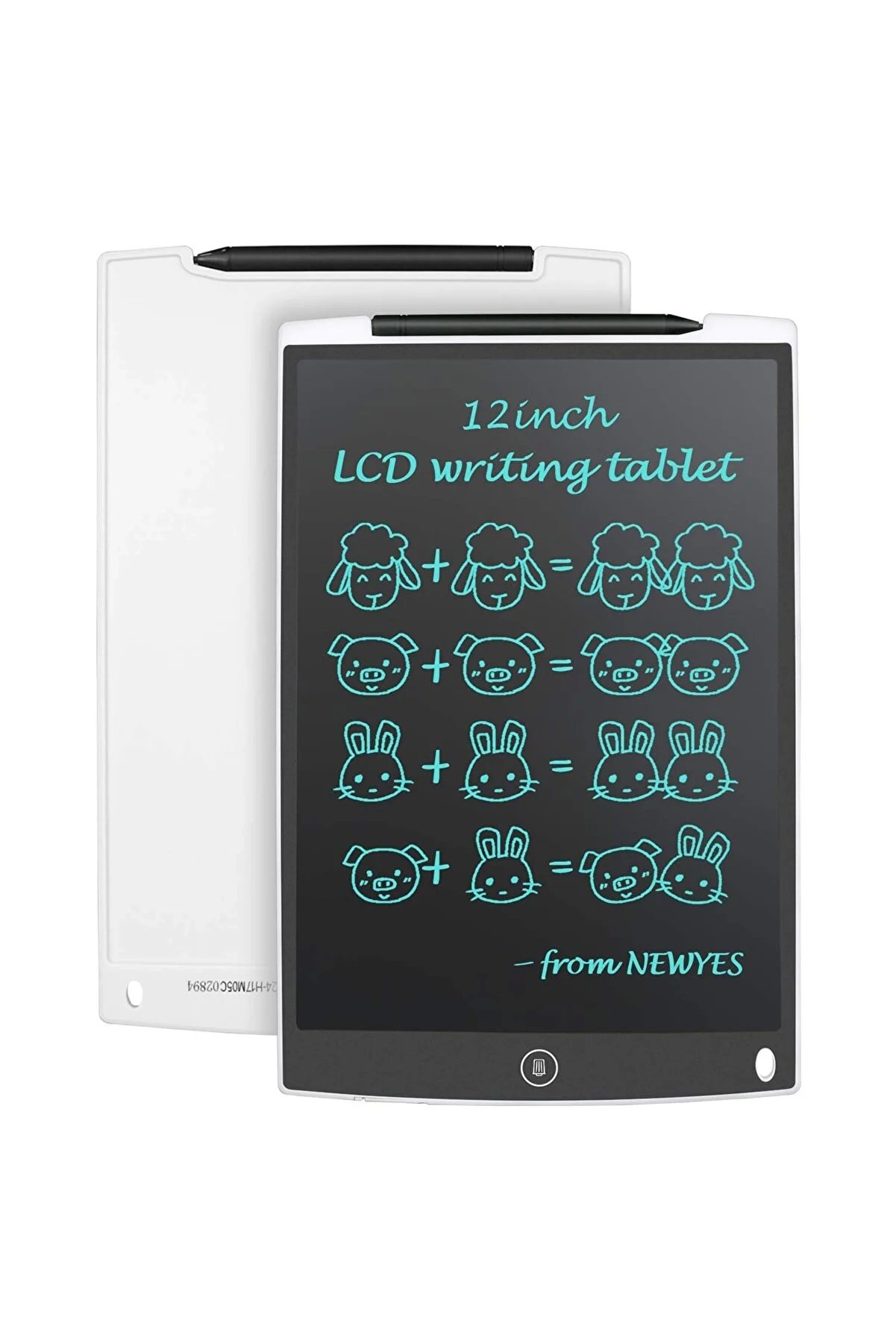 12 Inc Writing Lcd Grafik Dijital Kalemli Çizim Tableti Yazı Tahta Not Yazma Eğitim Tableti