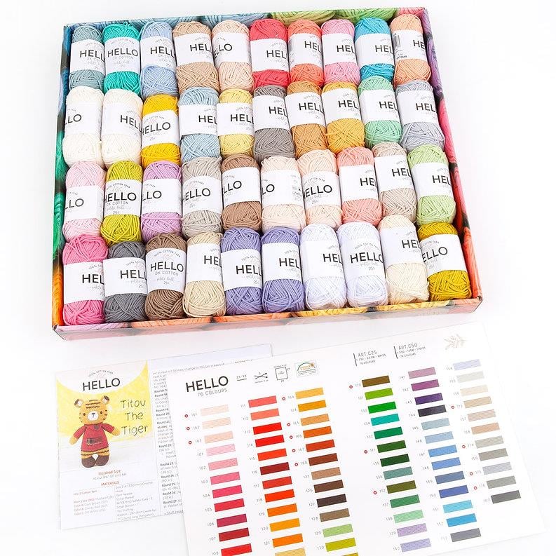 HELLO 40'lı İplik Seti - PASTEL