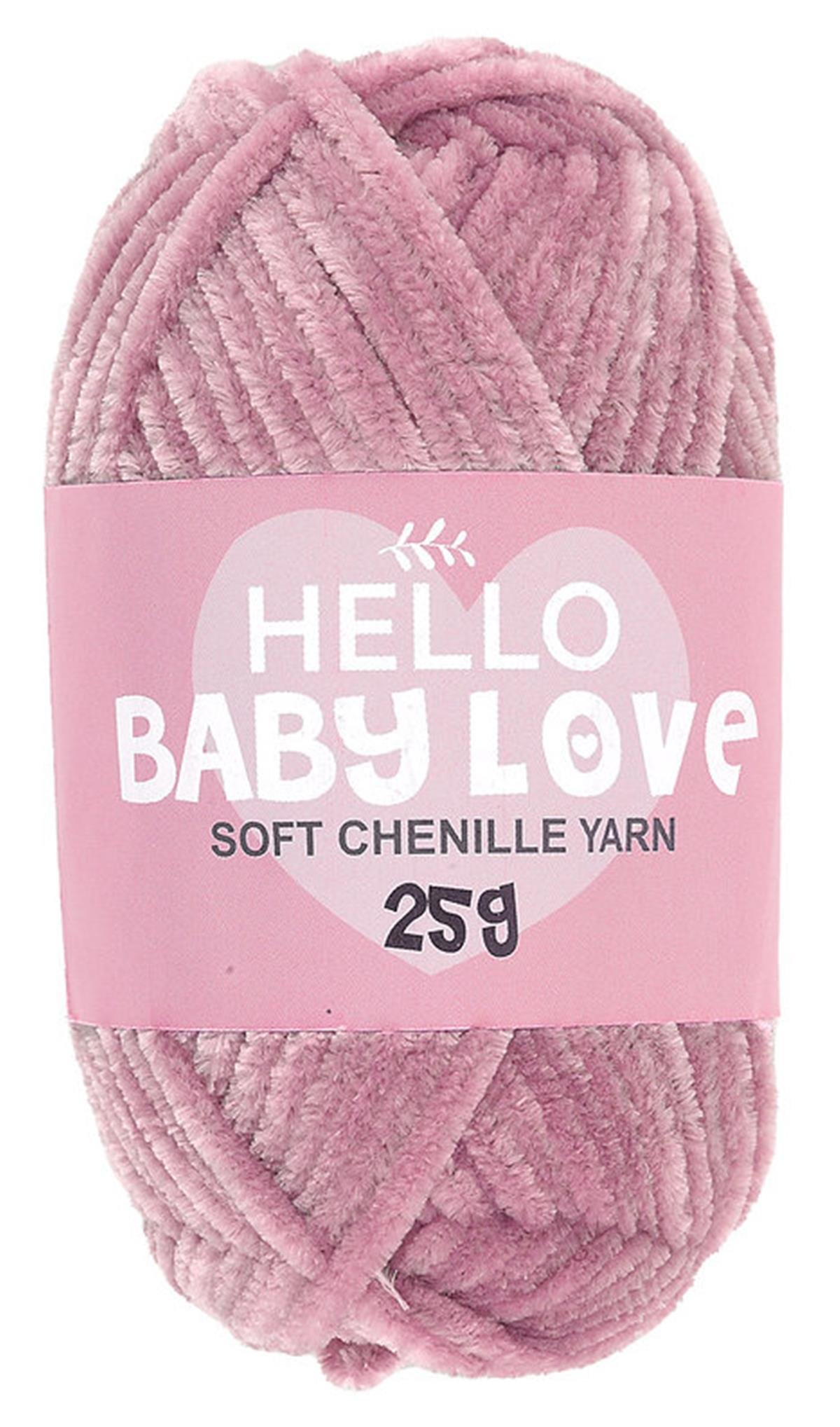 HELLO Baby Love Şönil İplik 25gr No::218