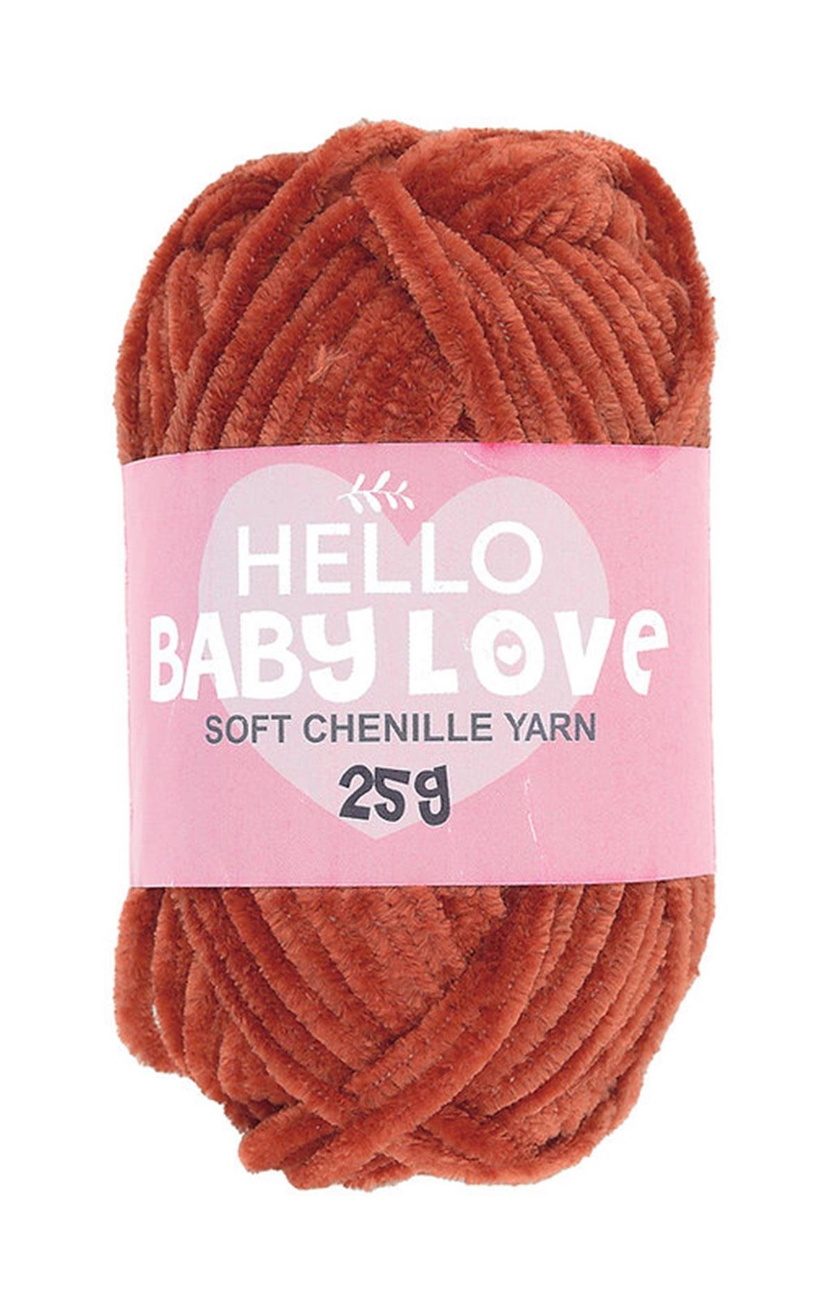 HELLO Baby Love Şönil İplik 25gr No::224
