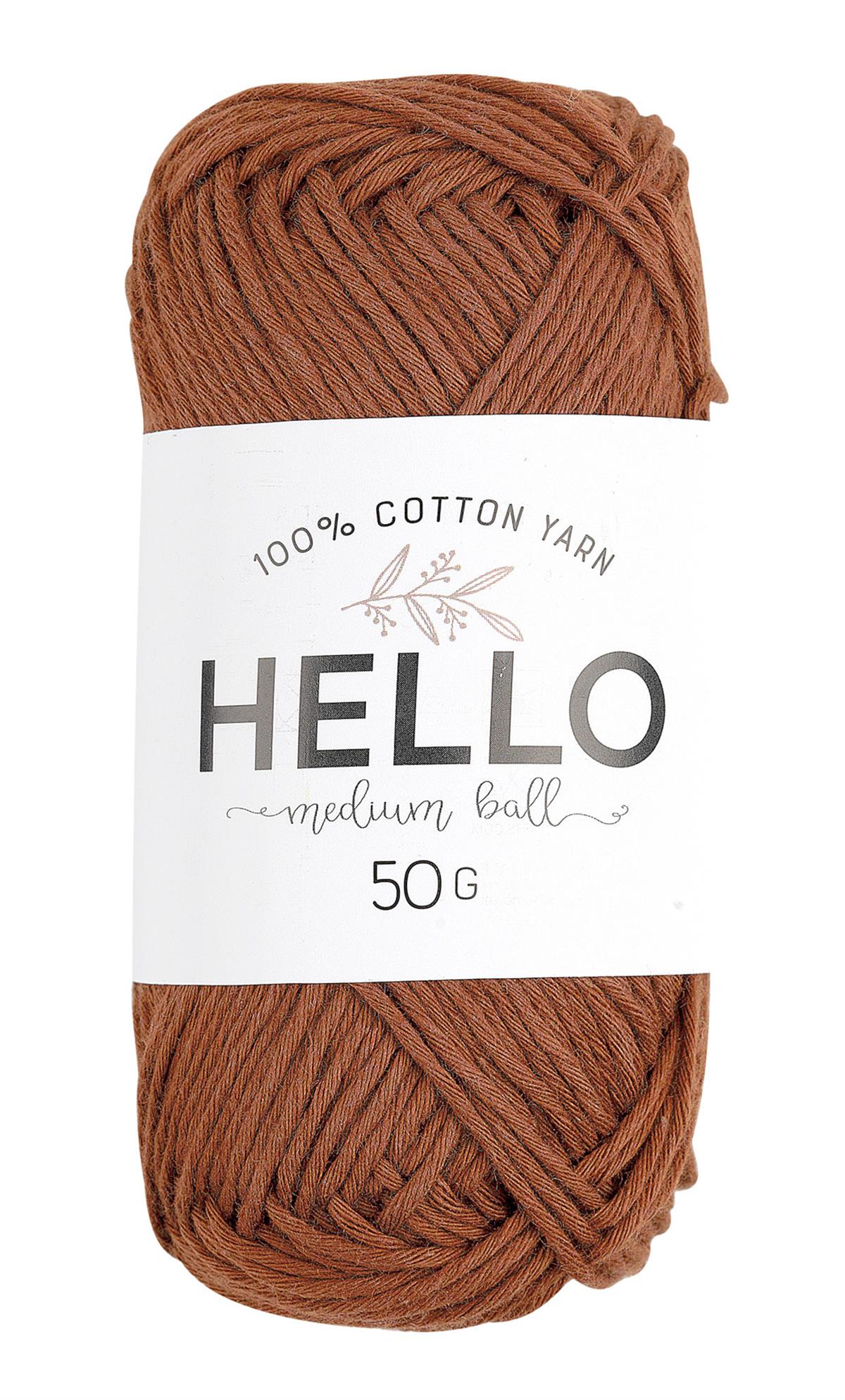 HELLO DK Pamuk Örgü İpliği 50gr No:168