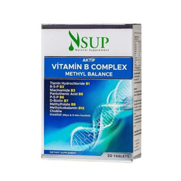 NSUP B Complex Aktif Vitamin B1 + B2 + B3 + B5 + B7 +B12