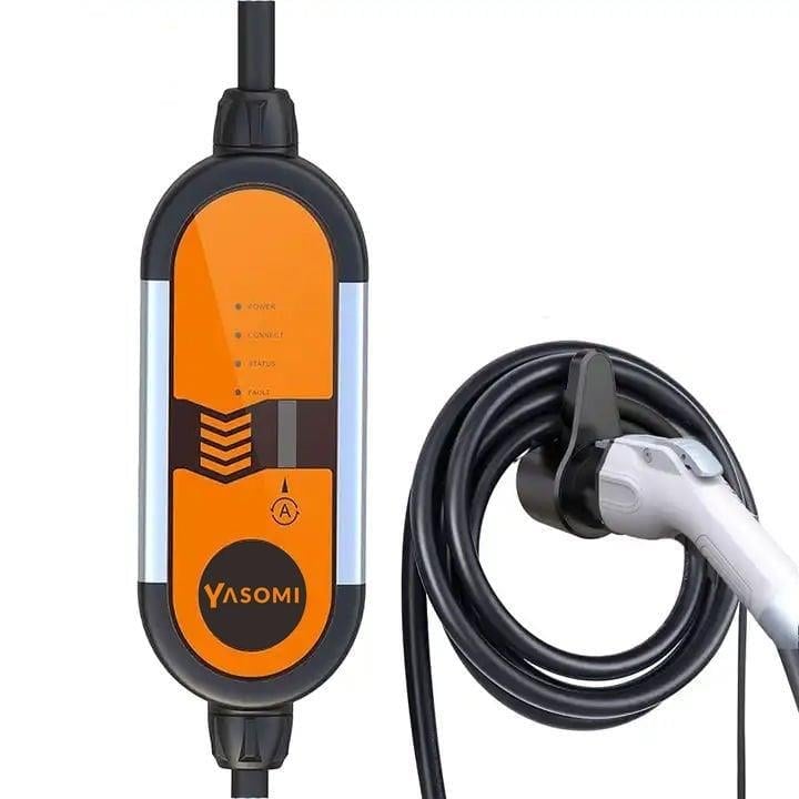 Yasomi 3x 3.5kw Taşınabilir Ev Tipi Elektrikli Araç Şarj Cihazı (24 Ay Garantili)