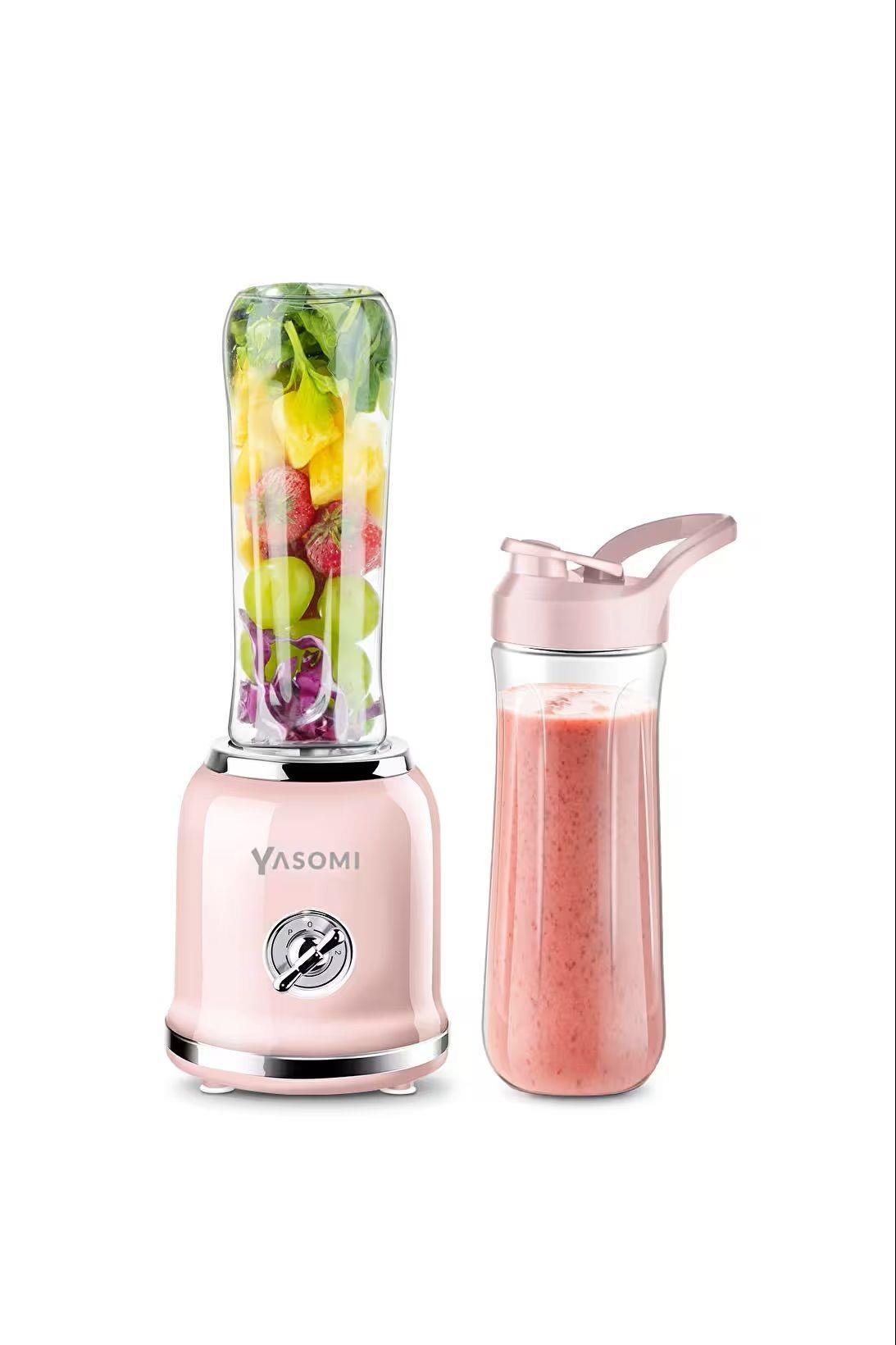 Yasomi Bl019 Retro Smoothie Blender Pembe ( Türkiye Garantili )