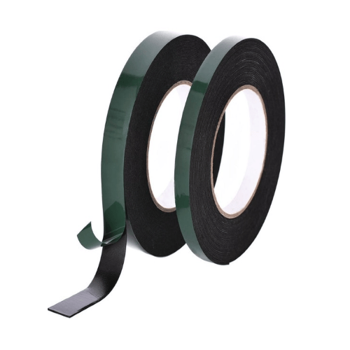 Çift Taraflı Köpük Bant Yeşil-Siyah 30 mm x 10 mt