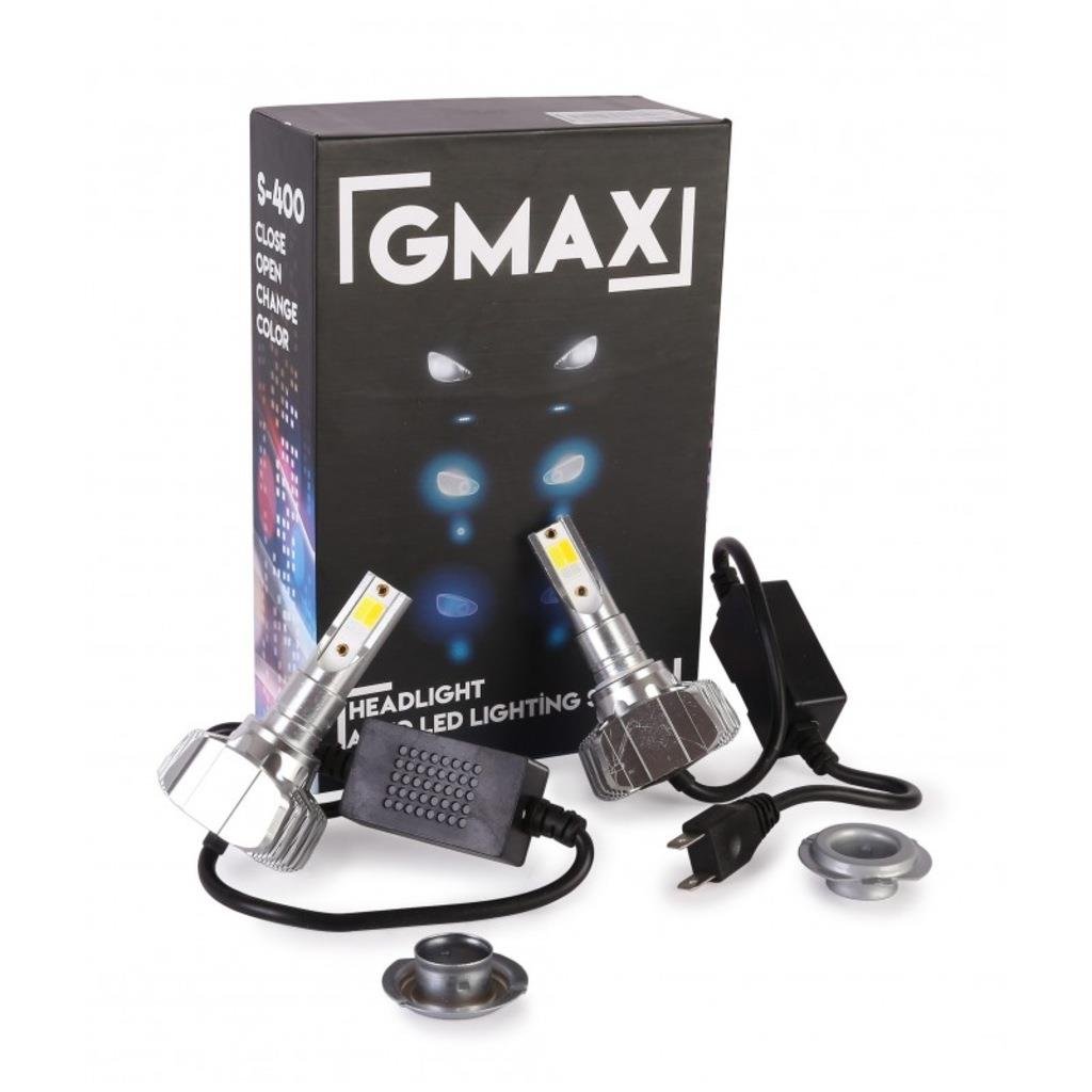 Gmax S400 H4 Sarı Beyaz Mavi 3 Renk Çakarlı Led Xenon