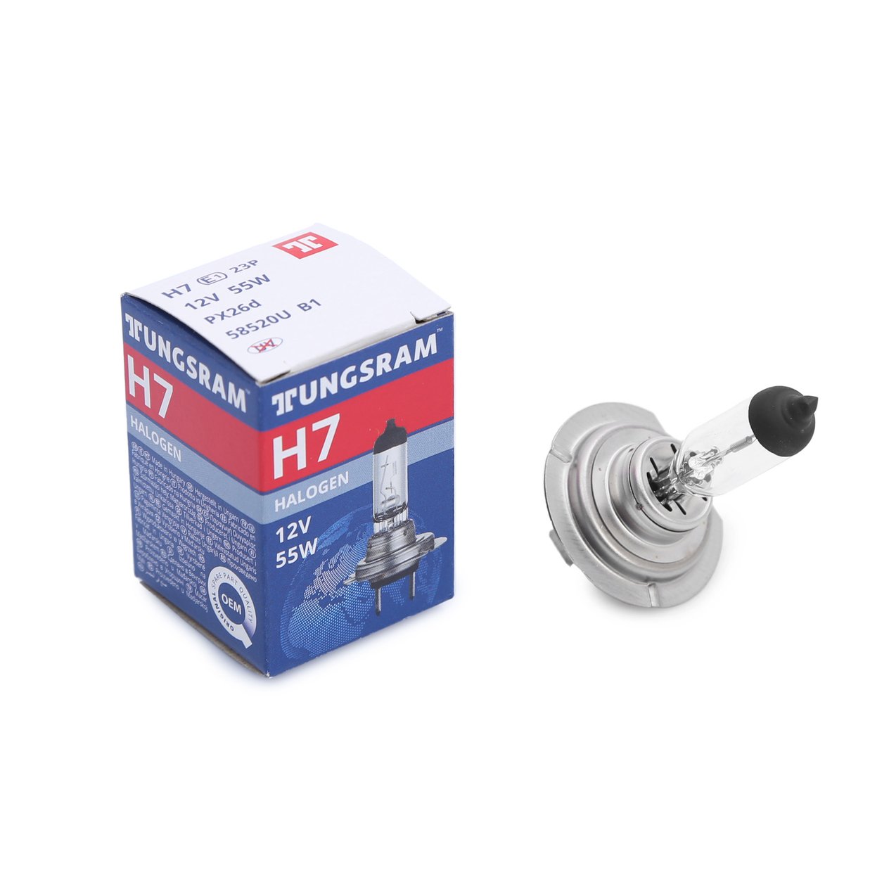 Tungsram H7 Far Ampulü 12V