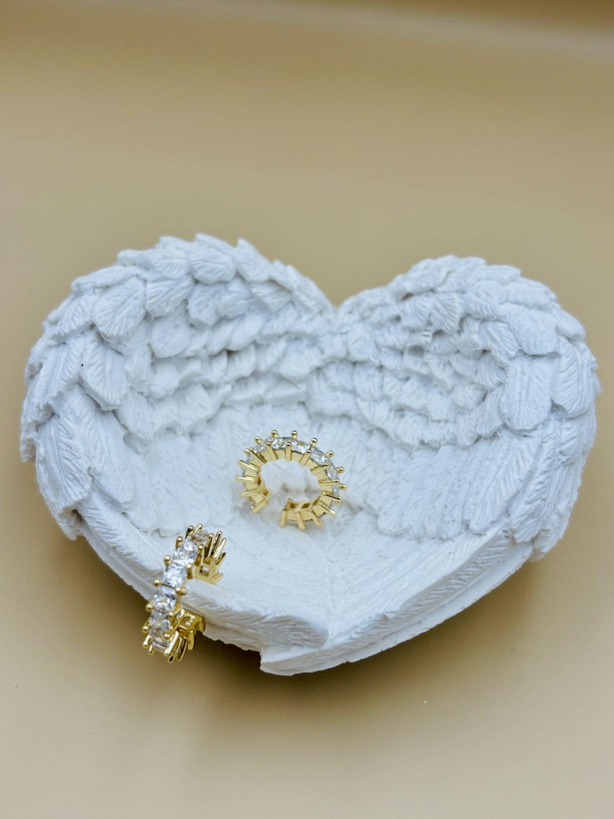 Full Taşlı Gold Renk Earcuff