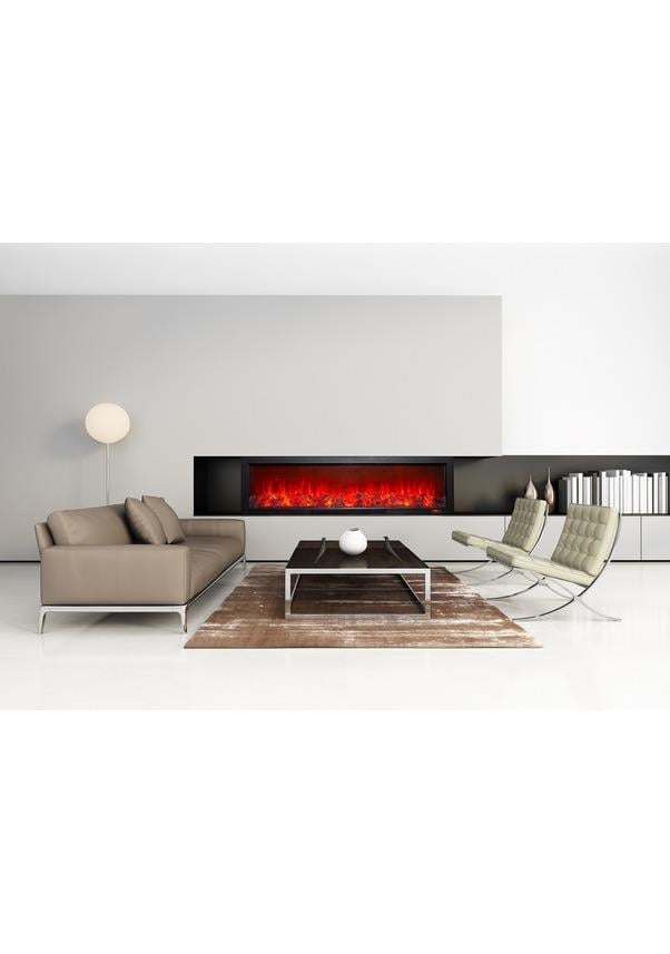 ALAZ EFEKT 180'LİK ELEKTRİKLİ ŞÖMİNE