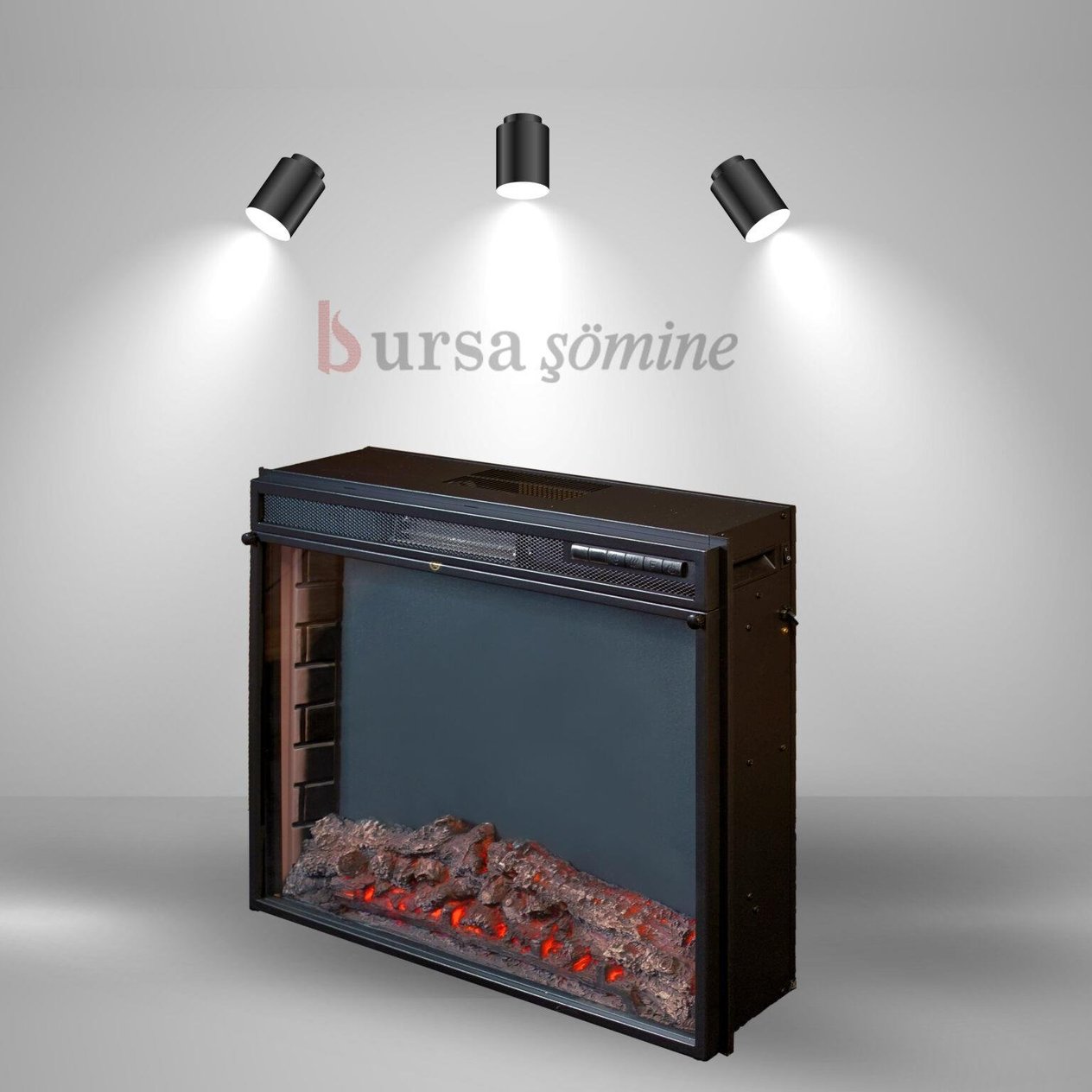 AYFLAME 73'LÜK 2 BOYUTLU ELEKTRİKLİ ŞÖMİNE
