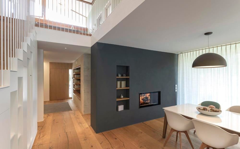 DÜZ DUVAR ŞÖMİNE MODELİ 2