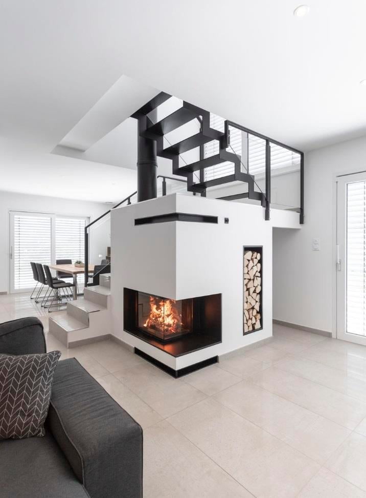 KÖŞE ŞÖMİNE MODELİ 14