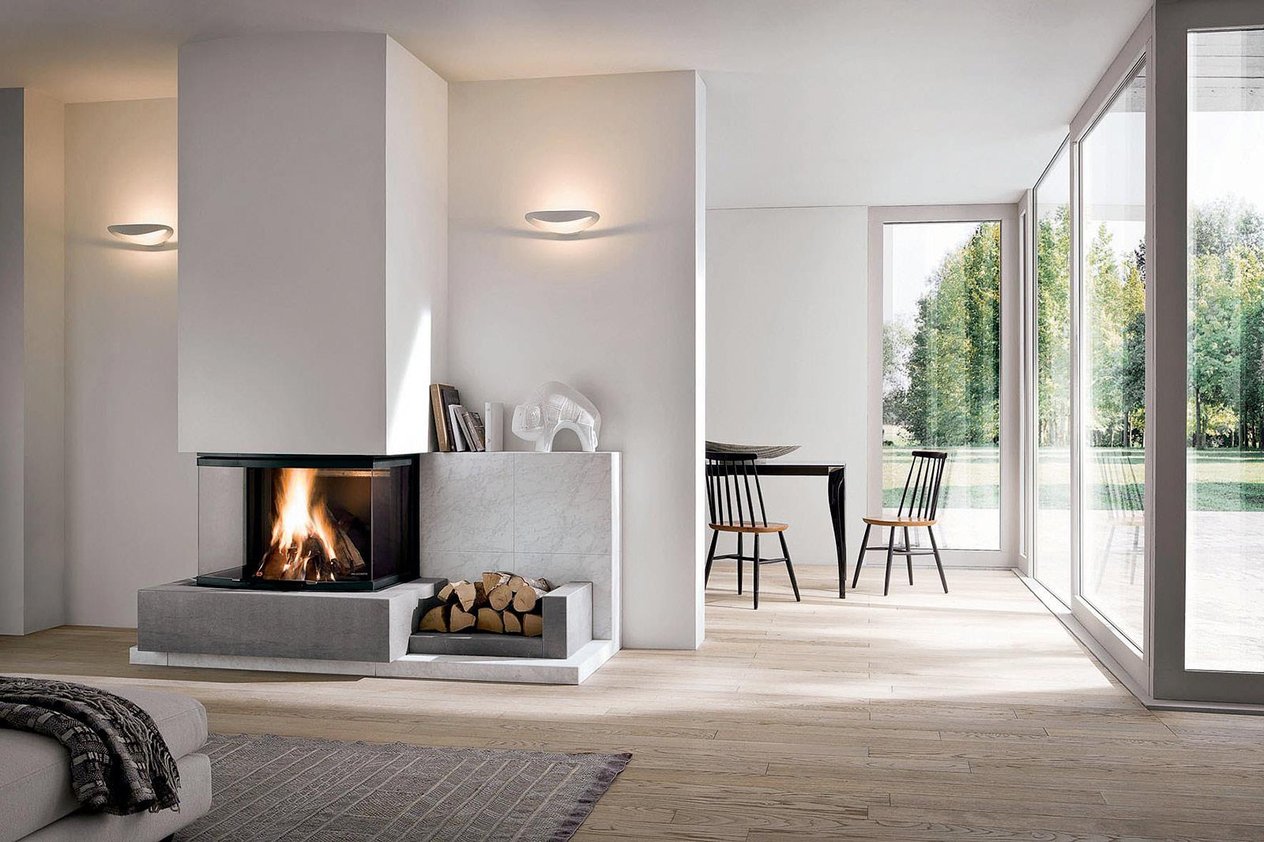 ÜÇ TARAFI AÇIK ŞÖMİNE MODELİ 8