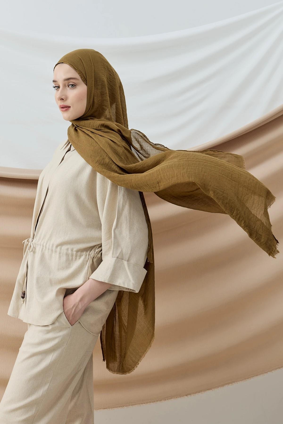 Aya Şal Koyu Bronz