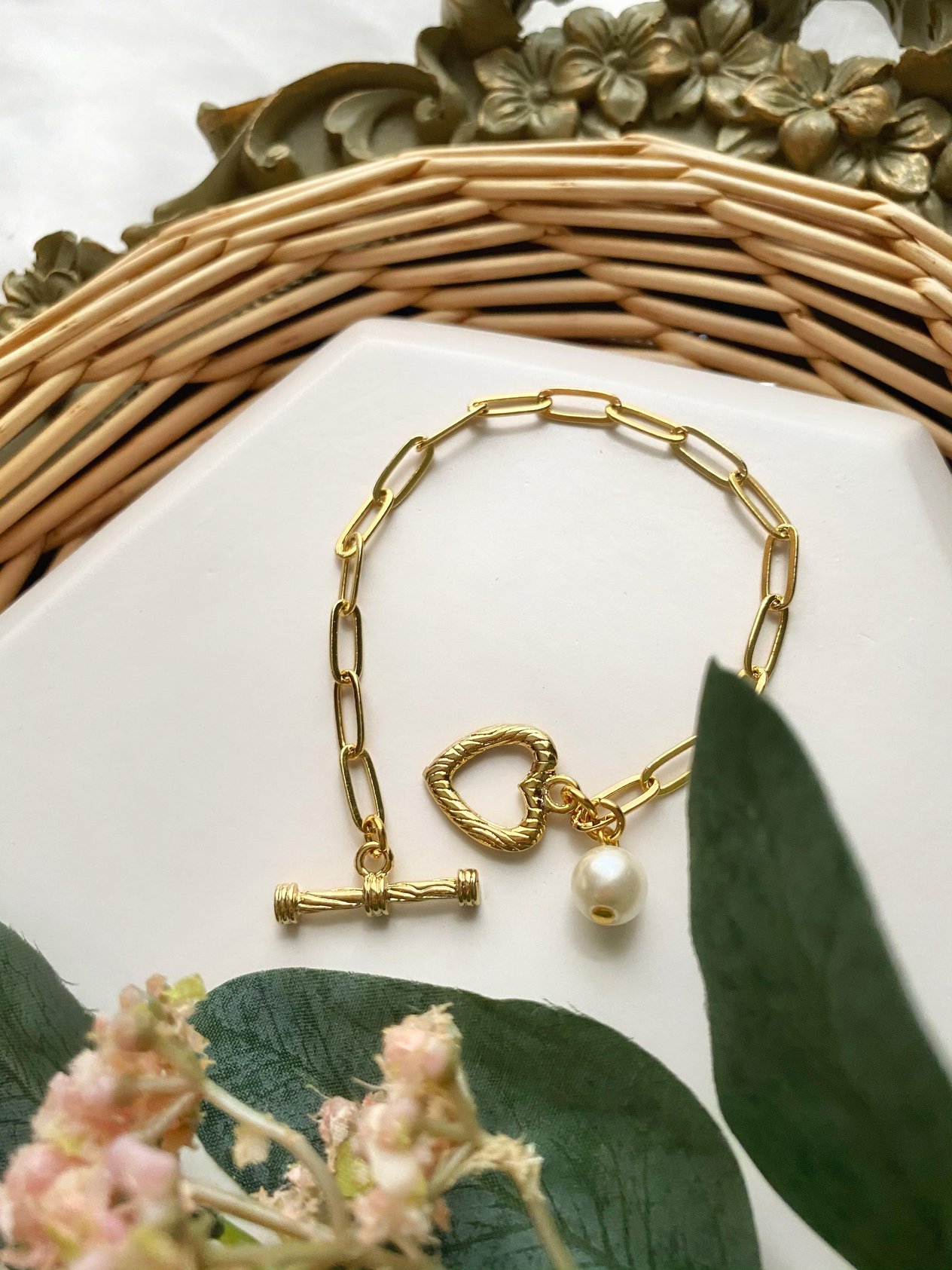 Melodie İnci Charm Bileklik