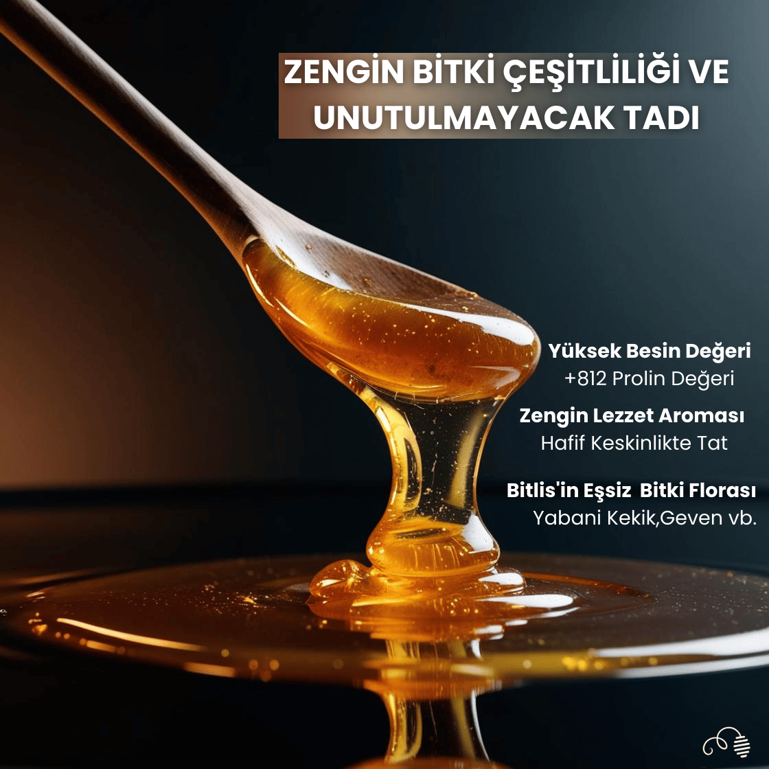  Bitlis Yayla Süzme Balı 860gr x4(DOĞAL,HAKİKİ)
