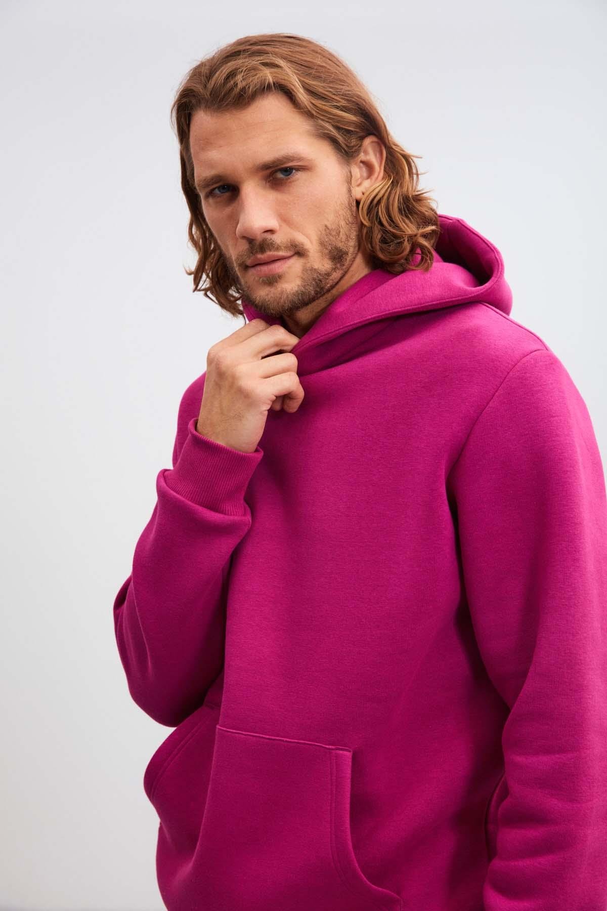DRACO Basic Relaxed Mürdüm  Sweatshirt