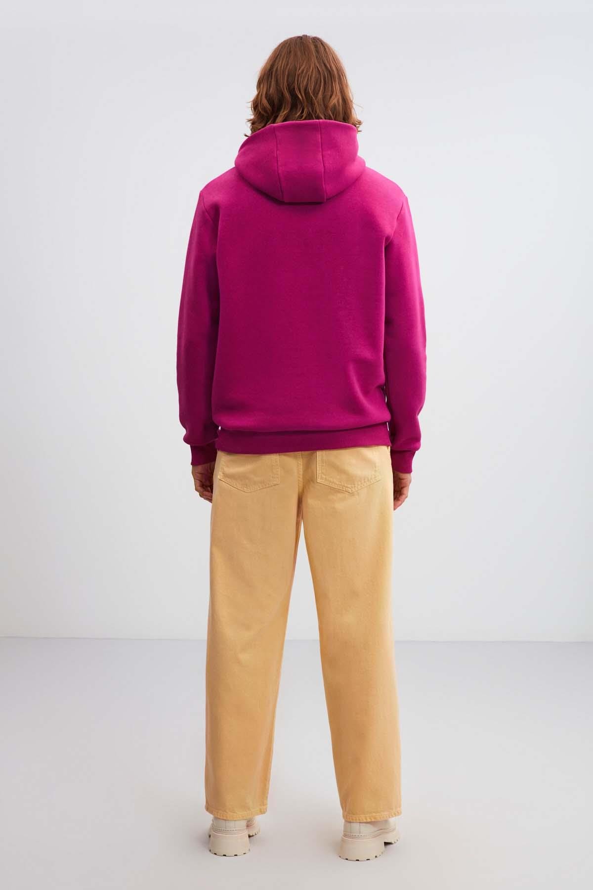 DRACO Basic Relaxed Mürdüm  Sweatshirt