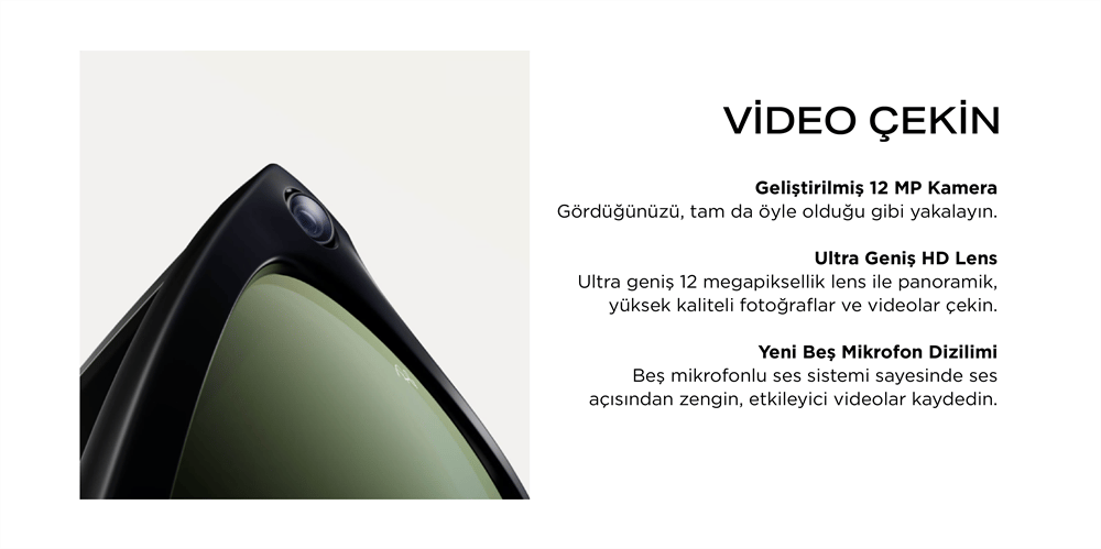 RAYBAN META WAYFARER AKILLI GÖZLÜK RW 4006 601ST3 50