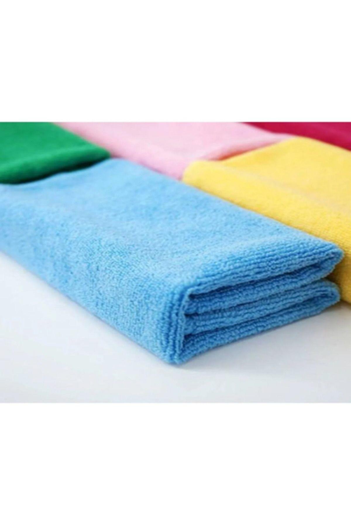 AntiBakteriyel Çok Amaçlı MicroFiber Temizlik Bezi 7 Adet 40x40cm