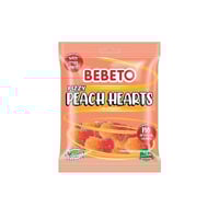 Bebeto Peach Hearts 150 Gr