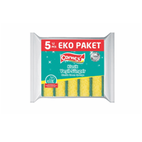 Cornex Klasik Sünger Yeşil Eko Paket 5'li