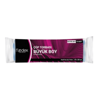 Flodex Extra Güçlü Çöp Torbası Büyük Boy (Mavi)