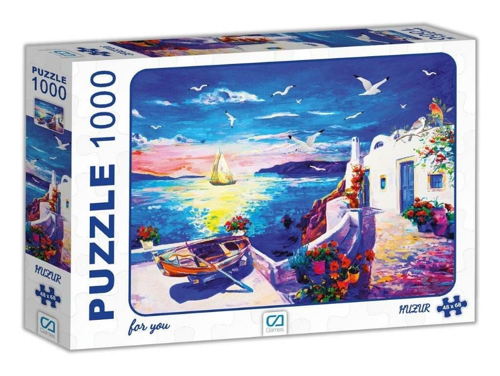 HUZUR - DENİZ 1000 PARÇA PUZZLE 2'Lİ SET