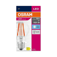 Osram Value Cla100 11W/840 Fıl E27 Beyaz Işık