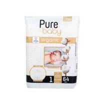 Pure Baby Jumbo 2Li  Yenidoğan ( 1 No ) 64Lü