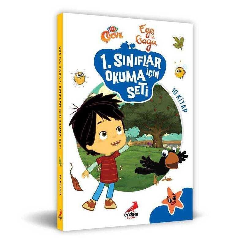 Ege İle Gaga 1.Sınıf Okuma Seti (10 Kitap)